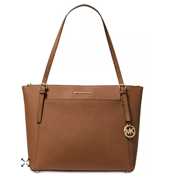 NEW Michael Kors VOYAGER Large Saffiano Leather Tote NWOT - Picture 1 of 7